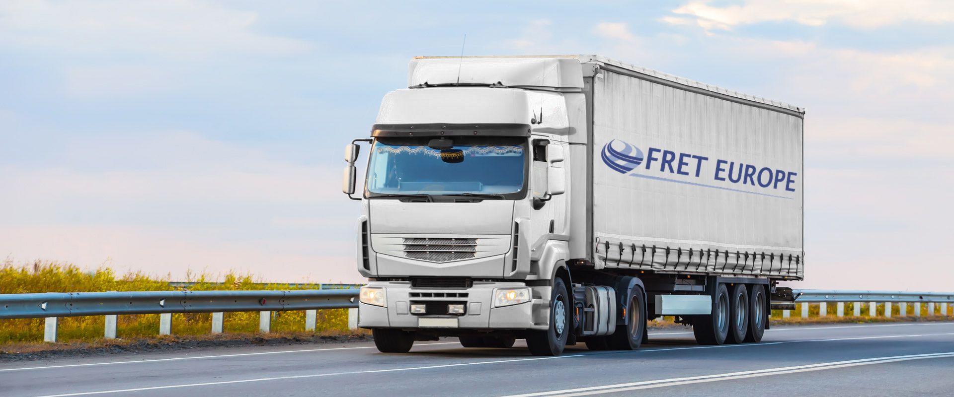 Transport Marchandise Europe France Camion Affrètement Devis